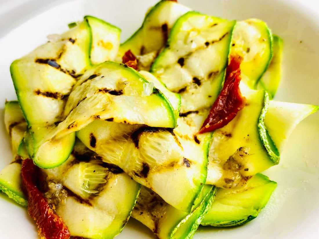 How To Cook Grilled Zucchini With Oregano Vinaigrette