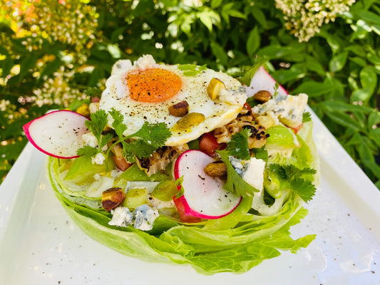Iceberg Salad With Creamy Pistachio Dressing Recipe
